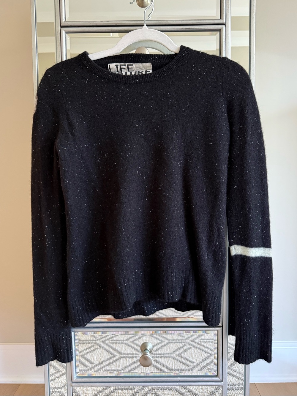 freecity 🔥 RARE 🔥 Cashmere Black Crewneck Sweater